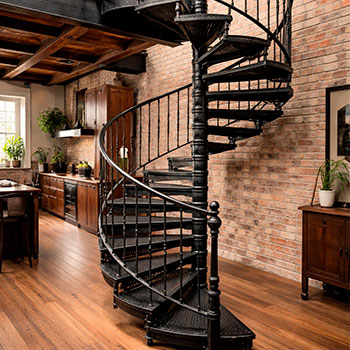 Металлические лестницы